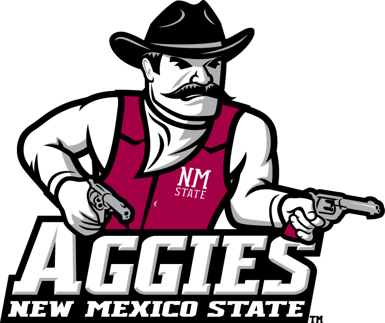 New Mexico State Aggies 2007-Pres Primary Logo t shirts DIY iron ons